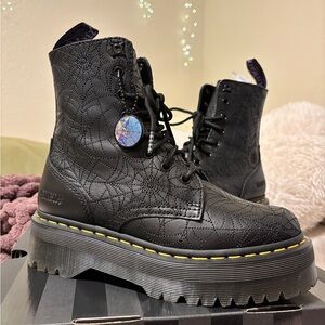 Dr. Martens X Wednesday Collab Jadon Platform